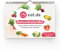 eat.de Saisonkalender für saisonales Obst & Gemüse mit Rezepten & Anzucht-Tipps - DIN A4 - Ewiger Küchenkalender - Made in Germany