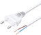 VIEVRE 5M Kabel mit Stecker,Stromkabel 2 Polig 2 x 0,75 mm²,Anschlusskabel mit Stecker,Stromkabel mit Stecker,Stecker mit Kabel,Eurostecker Anschlusskabel,Kabel 2 Polig mit Stecker Weiß