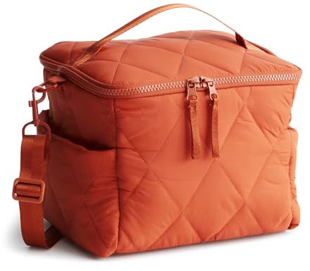 Vera Bradley Potter's Clay - Borsa termica da donna, in nylon, taglia unica