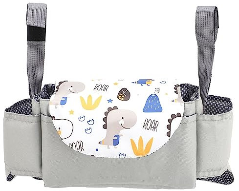 CRILSTYLEO Kinderwagen-Getränkehalter Hängetasche für Kinderwagen Organizer für Windeltaschen flaschengestell babyflaschen Halterung Kinderwagenwagen Aufbewahrungstasche -Kinderwagen