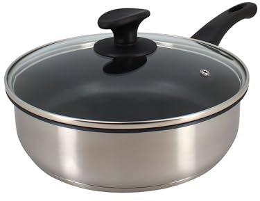 MENASTYL - Sauteuse first 24cm en acier inoxydable avec couvercle - 6020248