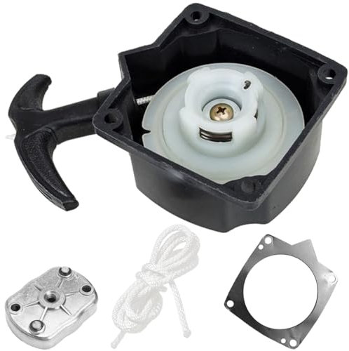 ZAMDOE 40-5 Recoil Starter Pull Start Brush Cutter 67 x 67 mm Universal Petrol Brush Cutter Grass Strimmer Hedge Trimmer Lawnmower Scooter for Motovox MVS10 Gas Scooter 49cc 47cc 43cc Engines Part