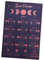 DIYEAH Stoff-mondkalender 2023 Mondphasenkalender Dekorativer Wandmondkalender Fürs Büro