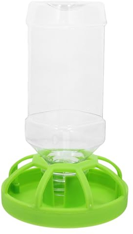 SHINEOFI Automatischer Kleinvogel Futterspender Futterstation für Vogelkäfig mit Futter Schale Praktische Montage Geeignet für Wellensittiche Papageien und Jungvögel als Käfigzubehör
