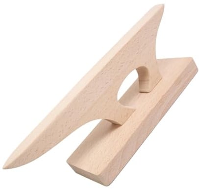 LAIOUSN Holz Nähhilfe zum Pressen von Nähten und Wenden von Ecken beim Quilten Handwerk Kleiderherstellung Holzpresse