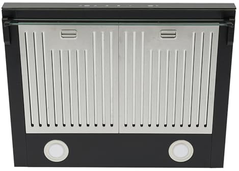 Dunstabzug 6500K LED Abzugshaube 59,8 * 33,5 * 10cm 2200RPM Unterbau Dunstabzugshaube für Wohnungen, Wohnwagen, Küchen, Restaurants