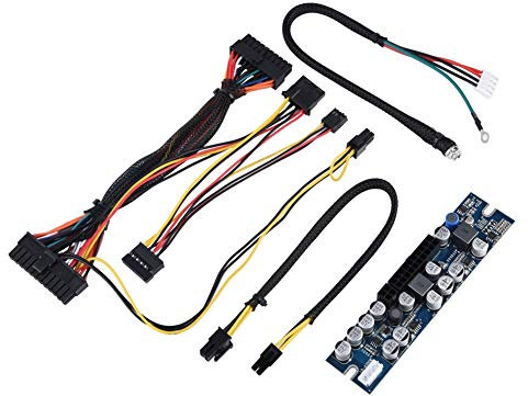 VBESTLIFE Power Supply Module, PC PSU DC 12V Input 300W Computer Power Supply Module with 24Pin Connect/AUX/SATA Cable