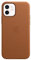 Apple Leather Case with MagSafe (for iPhone 12 | 12 Pro) - Saddle Brown