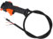 Interrupteur de poignée Ensemble de câble de gâchette d'accélérateur adapté pour coupe-bordures Débroussailleuse Accessoires de tondeuse Interrupteur de commande universel Kit de poignée de levier