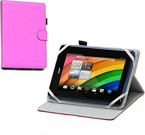 Navitech Purple Faux Leather Case Cover - Compatible With ASUS Chromebook 9.7 Tablet CT100PA