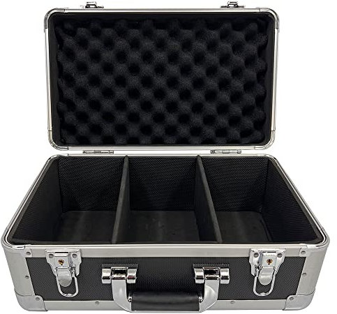 Gorilla CD Carry Storage Case CD60 Aluminium Holds 60 CD's Compact Discs