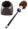 Pomrone Brosse De Toilette Macron, WC France Président Balai Toilettes Emmanuel Macron Humoristique Drôle Commandant Dans La Merde Original Trump Marron