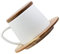 KICHOUSE Kaffeetasse Mit Deckel Kreative Saft Tasse Küche Trinkbecher Wasserbecher Kaffeebecher Runde Öffnung Griff Wärmeisolierend Weithals-design Großes Fassungsvermögen