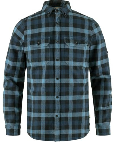 Fjällräven Herren Skog Shirt, Indigo Blue/Dark Navy, XL