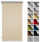 Zero Home - Premium Verdunklungsrollo Ohne Bohren I Klemmrollos für Fenster und Türen Thermorollo I Klemmfix Rollo I Sichtschutz und Sonnenchutz I Blackout I 35x150cm - Beige