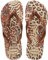 Havaianas – Top Animals, bequeme, leichte und strapazierfähige Flip-Flops, Sohle mit Animal-Print, breite Riemen und flexible Sohle, Damen