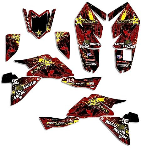 ENARUI Dekor Aufkleber Decals Graphics Kompatibel mit Suzuki LTZ 400 Ltz400 2009 2010 2011 2012