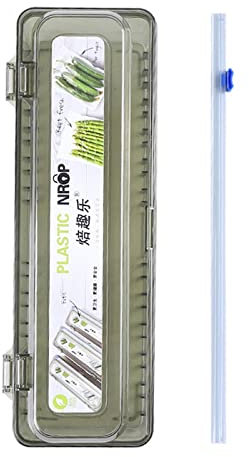 LQQDREX Distributeur de nourriture en plastique Cutter Foil Cling Ménage Stockage Cutter Q9t2 Stockage Accrochage