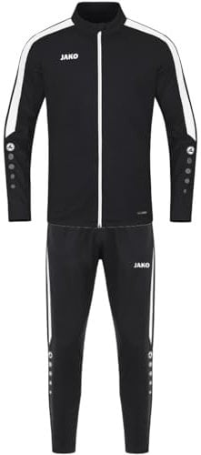JAKO Kinder Trainingsanzug Polyester Power, Schwarz, 128