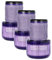 vhbw 3x reemplaza Dyson 971517-01 para aspiradora - Filtro HEPA