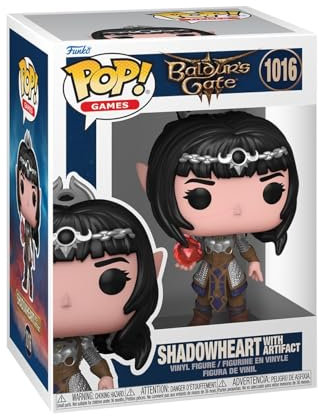 Funko Pop! Games: Baldur's Gate - Shadowheart - Baldur's Gate 3 - Vinyl-Sammelfigur - Geschenkidee - Offizielle Handelswaren - Spielzeug Für Kinder und Erwachsene - Video Games Fans