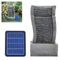 BTGGG Solar Water Feature - Outdoor Solar Powered Garden Water Fountain with Lights and Waterfall Decoration