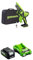 Greenworks 24V Mini motosega 10cm a batteria senza filo alimentata da una batteria da 4Ah, velocità della catena di 7,8 m/s, motosega elettrica per rami di alberi, cortile e uso domestico.