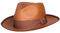 Hut Styler Panamahut Volterra Handmade Fedora rustybraun Größe L