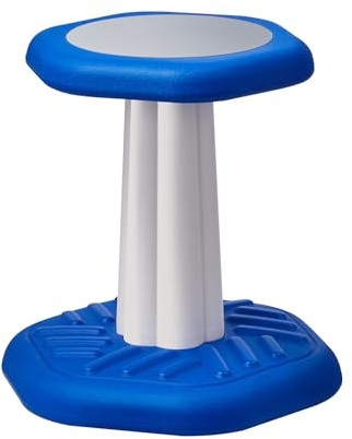 VEVOR Kids Wobble Chair, Active Chair with Sponge Cushion, Wobble Stool Improves Focus, Posture and Calm Children, Ideal for Schools and Preschools, Age 3-7, Blue