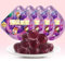 WSYLS Bonbons Fruchtbonbons Kaubonbons SüSsigkeiten Candy Fruchtbonbons Traubenzucker Sweets Traube Orange Erdbeere Verschiedene Fruchtaromen 40g/pack (Traube)