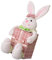 TOPBATHY Osterhasen Einhorn Plüschtiere Schweinchen Kostüm Gefüllte Aufblasbare Kaninchen Dekoration Outdoor Ornamente Hof Dekoration Garten Hase Desktop Häschen Statue Hasen