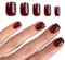 Press On Nails,Nägel Zum Aufkleben,Fingernägel Künstliche Kurze,Klebe Kunstnägel Nagel,Klebenägel Fingernägel Damen,Klebenägel Fingernägel Extra,Handmade Falsche Gelnägel,Kleber Kunstlich Nails(Rot)
