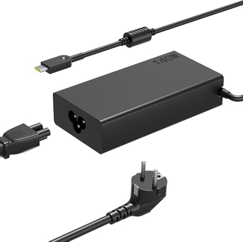 SLRIOYS 140W USB C Chargeur Compatible avec Lenovo Legion 9 16IRX8 16IRX9 Slim Pro 9 7 14IRP8 14APH8 14ARP8 ThinkPad Z16 E16 L16 E15 ThinkBook 16 P16s 14p 14 IdeaPad Yoga Slim/Pro Ordinateur Portable