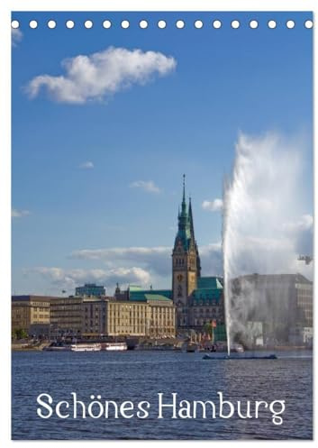 Schönes Hamburg (Tischkalender 2026 DIN A5 hoch), CALVENDO Monatskalender: 12 einmalige Aufnahmen aus der wohl schönsten Stadt Norddeutschlands (CALVENDO Orte)