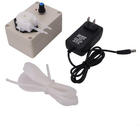 Aquarium Lab Pompe doseuse d'eau péristaltique 12 V Compatible avec divers liquides pour applications de recherche