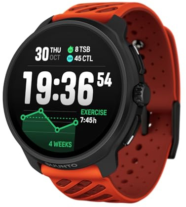 SUUNTO Race 2 GPS-Sportuhr, 1,5-Zoll-AMOLED-Display, 115+ Sportmodi