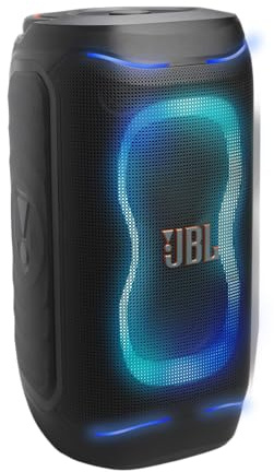 JBL PartyBox 130, Diffusore Portatile con Manico Pieghevole, Nero