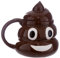 Emoticon Tasse Poop Kackhaufen mit Deckel