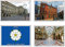 Leeds - Yorkshire - 4 PACK - Jumbo Fridge Magnet/Magnets