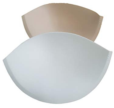 New Gel Filled Soft Feel Sew in Bra Cups - Ivory or Nude - C/D or D/DD (Ivory, D/DD)
