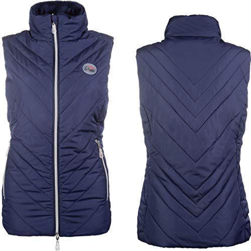 HKM Emperor 6900 - Gilet da equitazione per adulti, taglia XL, colore blu scuro, taglia XL