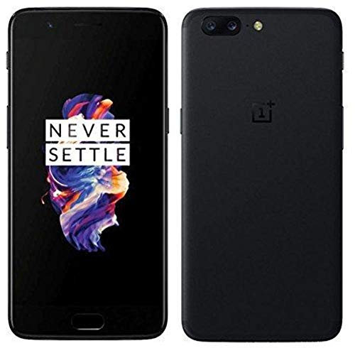OnePlus 5 128GB Midnight Black 8GB RAM (Renewed)