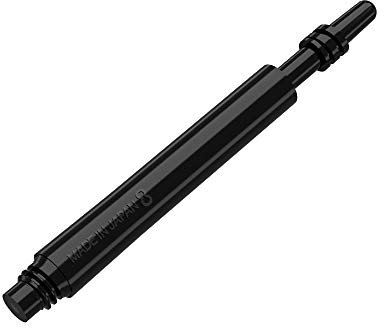 8 Flight schwarze standard-Spin 3er Schaft Packung (33mm)