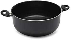 Zanetti Jumbo, Casseruola 20 cm ,Alluminio, Nero