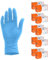 ABENA Nitrilhandschuhe M, 2000 Stück – Einmalhandschuhe Blau, handschuhe einweg, puderfreie & latexfreie – Einweghandschuhe in S, M, L & XL verfügbar