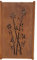 Design Gartenzaun Sichtschutz Rostelement SWCB003_Bambus (Cortenstahl)
