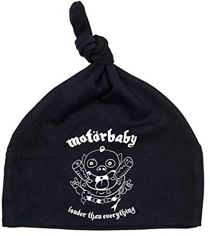 Racker-n-Roll MOTÖRBABY Louder Than Everything Babymütze Black