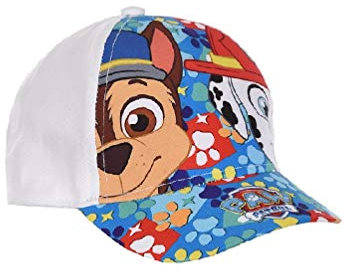 Nickelodeon Paw Patrol Kappe für Kinder, Jungen, 52 cm, weiß
