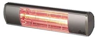 NIKLAS - Chauffage infrarouge 2000W radiant mural ELLIOS Intérieur et extérieur (couvert) électrique 230V