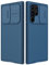 Nillkin CamShield Pro Coque pour Galaxy S22 Ultra [Protection de l'appareil Photo] avec Coque coulissante pour Appareil Photo, étui de Protection Fin et élégant pour Samsung Galaxy S22 Ultra Bleu